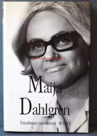 Maija Dahlgren Toimittajan muistelmat