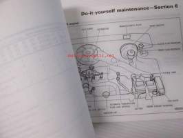 Toyota Camry owner´s manual - Käyttöohjekirja englanniksi