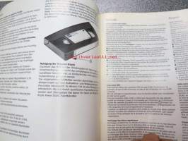 Dual VR 70 Videocassette recorder VHS videonauhuri -käyttöohjekirja