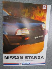 Nissan Stanza Combi-Coupé / Sedan / 1,6 l / 1,8 l / bensiini / GL / SGL -myyntiesite