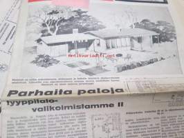 Rakennusviesti-lehtiä 10 kpl vv. 1961-1970