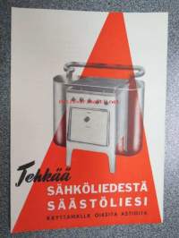 Strömberg - Tehkää sähköliedestä säästöliesi käyttämällä oikeita astioita -esite