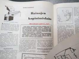 Tekniikan Maailma 1957 nr 10, sis. mm. seur. artikkelit / kuvat / mainokset; Yksikiskoinen Alweg-rata, Ruotsissa rakennetaan hyviä lentokoneita - miksi ei