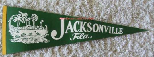 Jacksonville Fla - matkailuviiri jättiviiri ,  68x23  cm