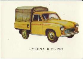 Syrena R-20 - 1972 - vesisiirtokuva   10x15 cm