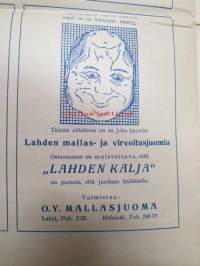 Kurikka 1928 nr 30-31 Työnjuhla-Kurikka, pila- ja satiirilehti