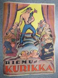 Kurikka 1924 nr 45-46 Riemu-Kurikka, pila- ja satiirilehti