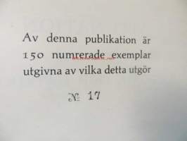 Åbo Nation - Historik och matrikel 1906-1956 -osakunnan historiikki ja jäsenet. Numeroitu 17 / 150
