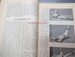 Nuori voima 1910 -sidottu vuosikerta, sisältää varsinaiset lehdet + Kirjallinen liite + Nuorison oma liite -sivustot