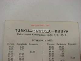 Turku - Santala - Kuuva -linja-autoaikataulu