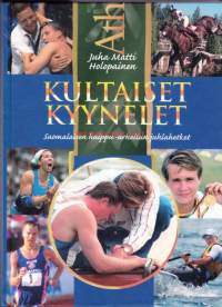 Kultaiset kyyneleet. Suomalaisen huippu-urheilun juhlahetket.  Kirja kertoo suurista tunteiden hetkistä arvokilpailuissa. S paljastaa,mitä kätkeytyy olympia-, MM