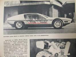 Tekniikan Maailma 1967 nr 19 sis. mm. seur. artikkelit / kuvat / mainokset;                                 Esittelyssä Lamborghini Coupe2 Litri Marzal ja Honda S
