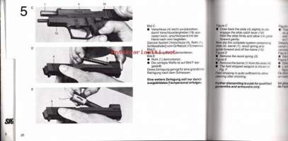 Sig Sauer P 226 - Käyttöohje pistoolille/käsiaseelle.  Manual