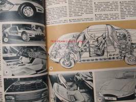 Tekniikan Maailma 1967 nr 6-7 sis. mm. seur. artikkelit / kuvat / mainokset; TM koeajossa Fiat 1100 R - Fiat Dino Coupe - Toyota