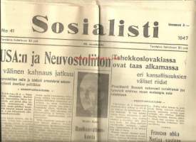 Sosialisti 1947 nr 41