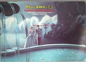 Kalle Anka &amp; Co väggalmanacka 1977   med motiv ur Walt Disney´s stor familjefilm Askungen