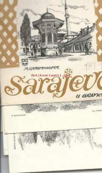 Sarajevo  /  postikortti kulkematon  10 kpl