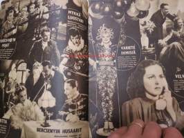 Elokuva-Aitta 1943 nr 9 sis. mm. seur. artikkelit / kuvat; Kansikuvassa Ilse Werner, Bette Davis - Hän, joka tuli päivälliselle, Siveellisesti turmelevista
