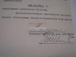 Suojeluskuntain Yliesikunta / Littoisten Osakeyhtiö-asiakirja 22.12.1925