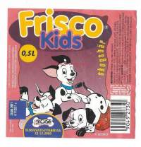 Frisco Kids skogsbär -  juomaetiketti