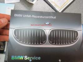 BMW 300-sarja &quot;Betriebsanleitung zum Fahrzeug&quot; ym. , saksankieliset alunperin auton mukana toimitetut käyttöohjekirja ym. julkaisut ja painatteet alkuperäisessä