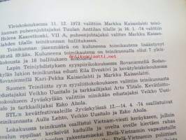 Sodankylän lukio XIV Sodankylä, vuosikertomus lukuvuodelta 1973-74, oppilasmatrikkeli