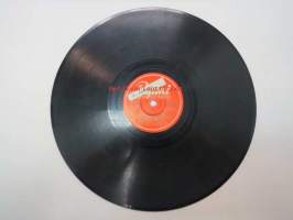 Rytmi B 2097 Georg de Godzinsky ja Rytmi-orkesteri - Wieniläisvalssin tahdissa I / Wieniläisvalssin tahdissa II -savikiekkoäänilevy, 78 rpm