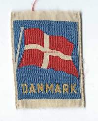 Danmark - hihamerkki, kangasmerkki