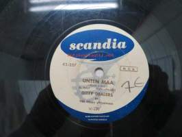 Scandia KS-257 Annikki Tähti - Rakkaus / Ditty Dealers - Unten maa -savikiekkoäänilevy, 78 rpm