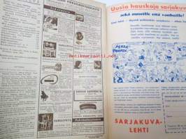 Kotiliesi 1949 nr 6 15.3.1949, sis. mm. seur. artikkelit / kuvat / mainokset; Kas-Kas kotivärit, Kahvikulta, YKE DDT hyönteismyrkky, Verhoilen itse tuolini