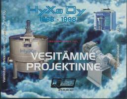 HyXo  Oy / Vesitämme projektinne - olutetiketti mainos