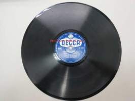 Decca SD 5098 Decca orkesteri - Itämaan ruusuja / Kesäilta -savikiekkoäänilevy, 78 rpm