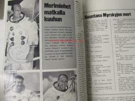 Tekniikan Maailma 1969 nr 19, sis. mm. seur. artikkelit / kuvat / mainokset;       Neuvostoliiton avaruusohjelman telakointialukset Sojus 6-7-8, Renault 10 R Major