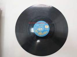 Blue Master BLU 502 Seija Lampila - Isä ja lapsi / Zambesi -savikiekkoäänilevy, 78 rpm