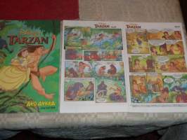 Aku Ankka liite 49/1999 3 kpl Disneys Tarzan