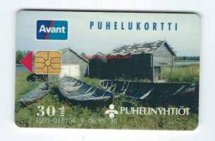 Avant 30 mk Puhelukortti AVA-27  Venevajat / Puhelinkortti