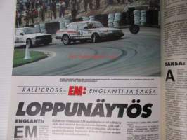 Vauhdin maailma 1989 nr 11 - mm. Formula 1 Monza - Estoril - Jerez GP JJ mukana, VW Polo ahtimella, Ralli-MM Argentiina - San Remo, Corvette-Ferrari Don Johnsonin