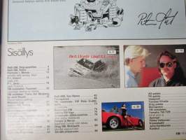 Vauhdin maailma 1989 nr 11 - mm. Formula 1 Monza - Estoril - Jerez GP JJ mukana, VW Polo ahtimella, Ralli-MM Argentiina - San Remo, Corvette-Ferrari Don Johnsonin