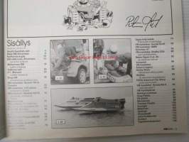 Vauhdin maailma 1989 nr 6 -mm. FHRA American Car Show, VM maistelee BMW Schnitzer 635 S7- 2x Lancia Integrale ja Debra- Audi 200 Avant Quattro- FF 1600 Van Diemen-