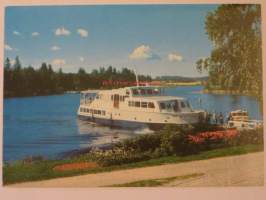Sisävesilaiva Tampere- Suomen Hopealinjan laiturissa