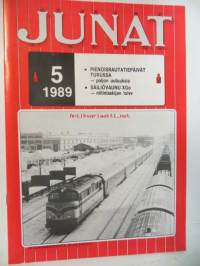 Junat 5/1989-rautateiden ja pienoisjunien erikoislehti