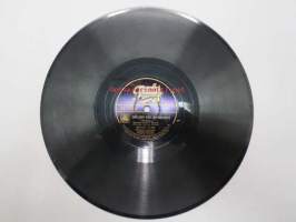 Pathé PA 2443 Simone Alma - Temptation / Saint Louis Blues -savikiekkoäänilevy, 78 rpm