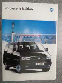 Volkswagen Caravelle ja Multivan 1996 -myyntiesite