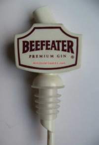 Beefeater Gin -  mainos juoma-annostelija