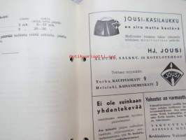 Varsinais-Suomen Kotitalous näyttely Turussa, Martin kansakoulussa 16.-18. päivinä heinäkuuta 1938 -ohjelmakirja