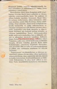 Synnytysosasto, 1970.Tuula Apajalahden toinen romaani tarkastelee viikon ajan erään maaseutu kaupungin sairaalan svnnytvsosaston tapahtumia. Asiat nähdään