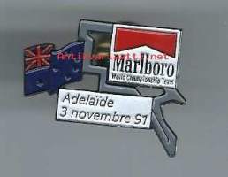Formula 1 / Marlboro,  Adelaide 91   - pinssi, rintamerkki