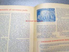 Lasten Joulukirkko 1950 Lasten pyhäkoululehti joulunumero