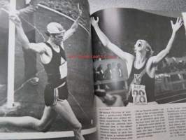 HBL:s idrottsbok 1971 Urheiluvuosi / Sports -Hufvudstadsbladet -lehden kolmikielinen urheiluvuoden kirja, kuvissa mm. Päivärinta, Viren, Pursiainen...