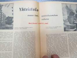 Kotikissa 1946 nr 4 , sis. mm. seur. artikkelit; Ellinor Ivalo, Maija Suova - Rakastaja vai isä?, Yhteistalo - muuan kotiapulaiskysymyksen ratkaisu, Jäätä ja
